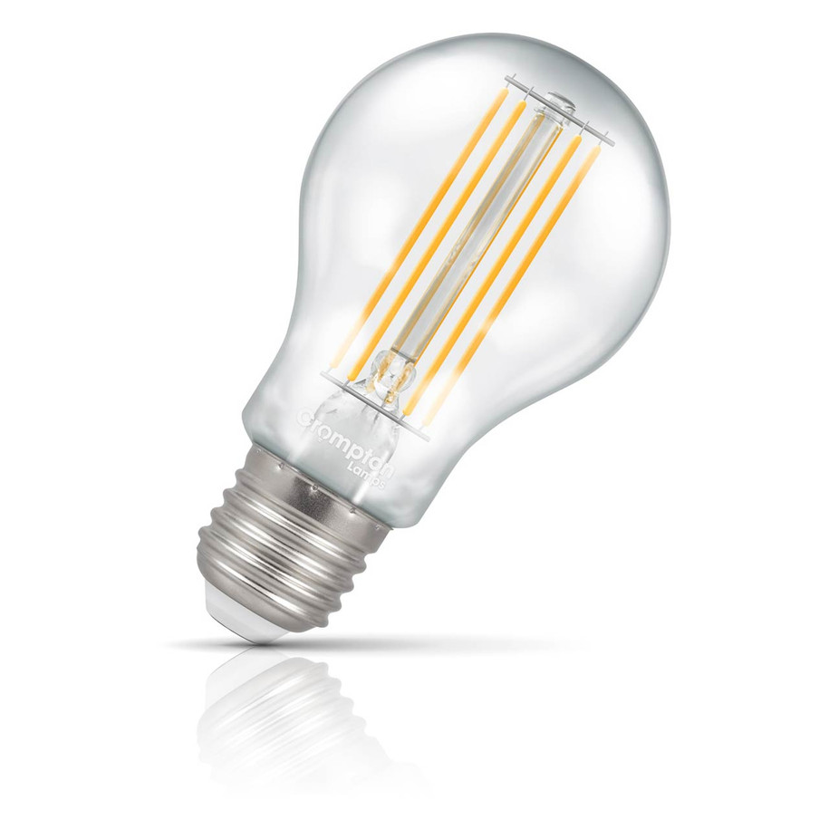 Crompton GLS LED Light Bulb Ultra-Efficient E27 7.2W (100W Eqv) Warm White A-Class Clear 2