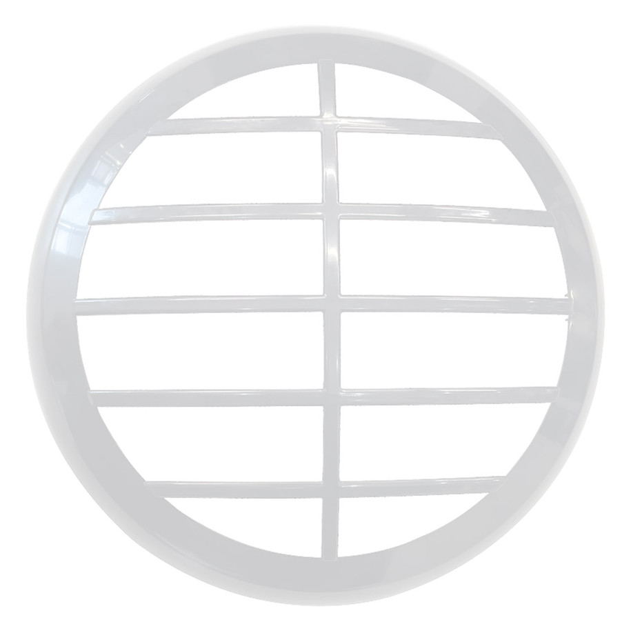 Phoebe LED Bulkhead Grille Cover for Verona Plug and Play in White