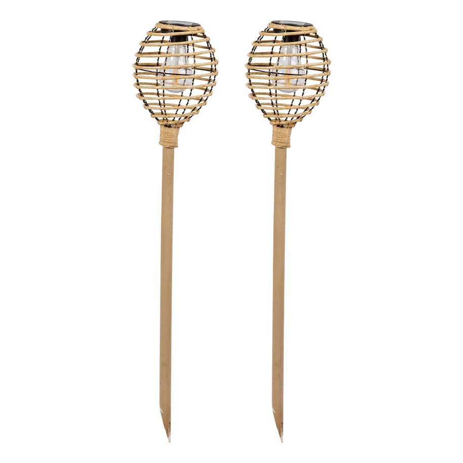 Smart Solar Lumina LED Solar Stake Light (2 Pack) - Natural 4