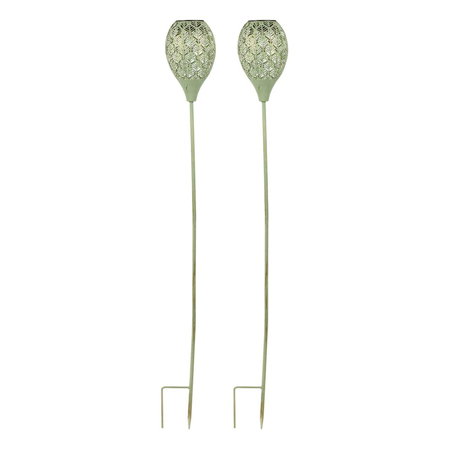 Smart Solar Solaire LED Solar Stake Light (2 Pack) - Light Sage 2