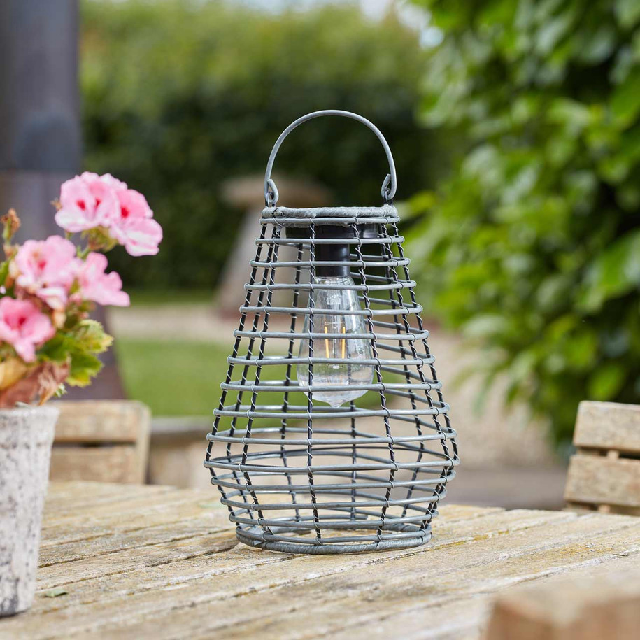 Smart Solar Maris LED Solar Lantern - Slate 2