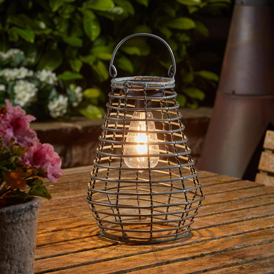 Smart Solar Maris LED Solar Lantern - Slate 1