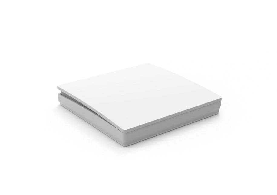 Culina 1 Gang Kinetic Push Switch White 2