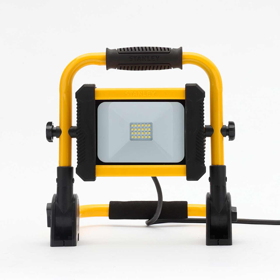 Stanley 10W LED Folding Work Light in Black & Yellow 5