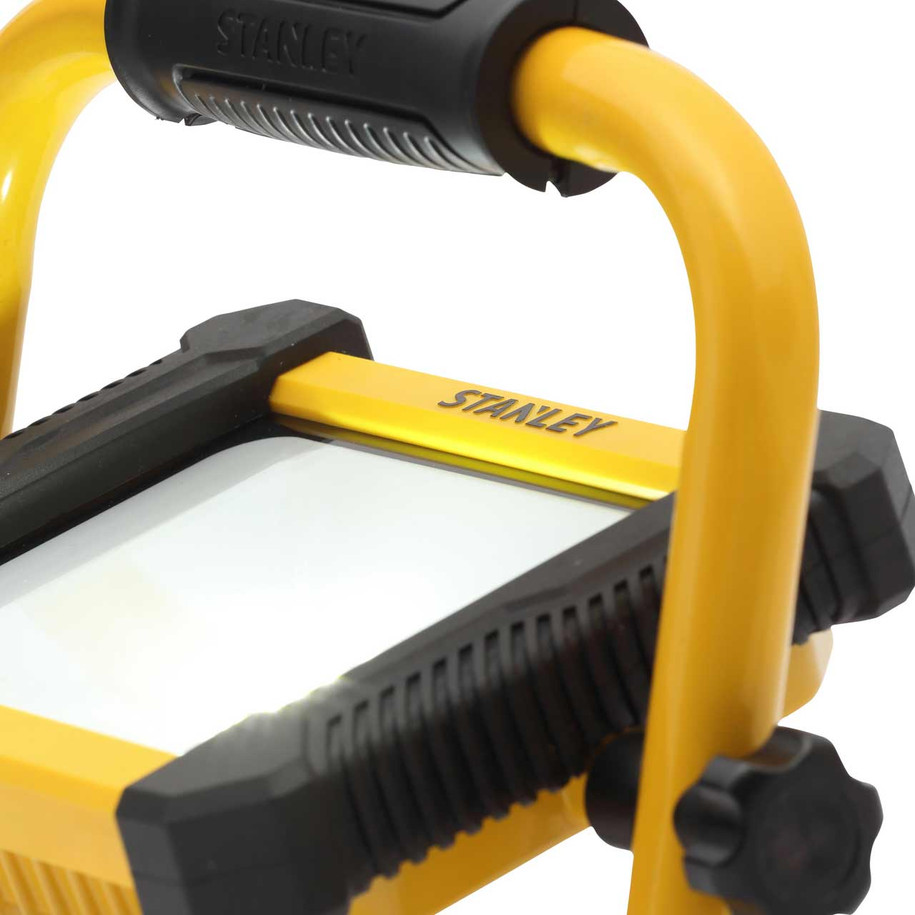 Stanley 10W LED Folding Work Light in Black & Yellow 3
