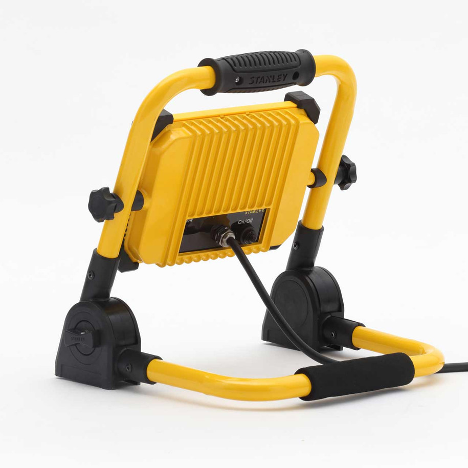Stanley 20W LED Folding Work Light in Black & Yellow 9