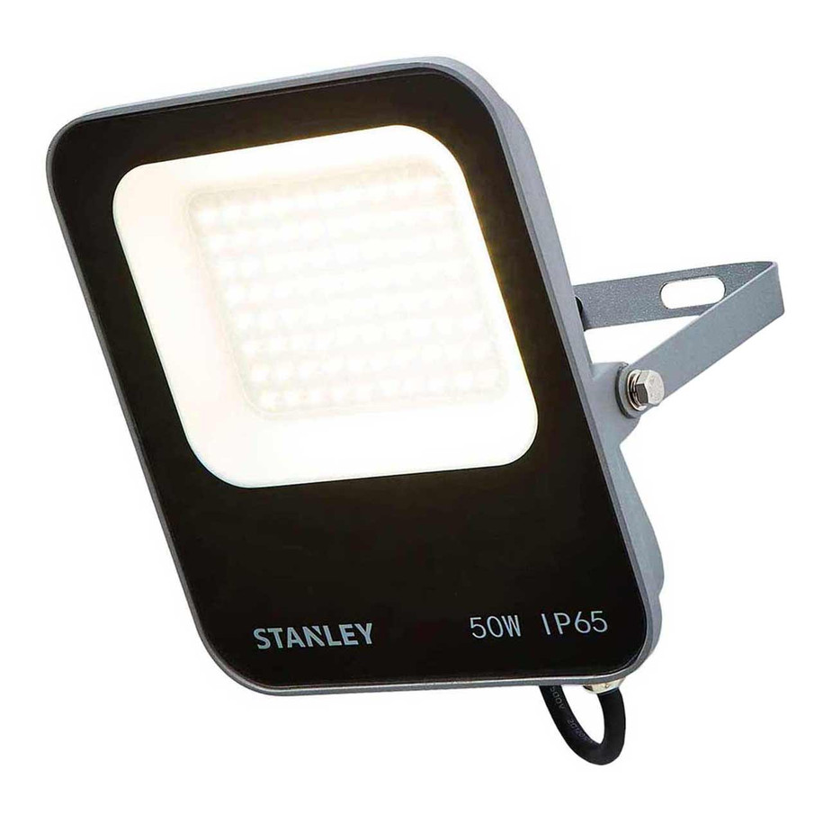 Stanley 50W LED Floodlight in Black & Anthracite 1