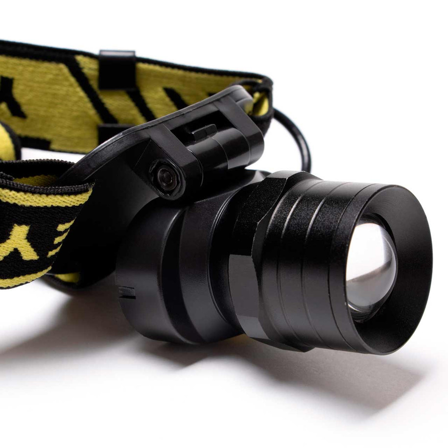 Stanley Battery Powered LED Head Torch with LED Zoom in Black & Yellow 3