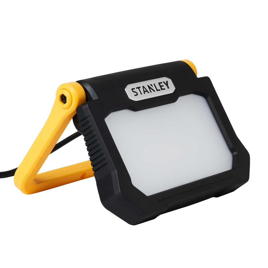 Stanley 20W LED Mains Worklight in Black & Yellow 1