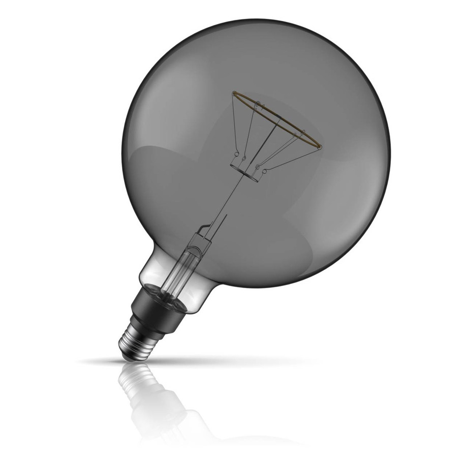 Crompton Lamps LED Globe 4.5W E27 Decorative Eclipse 200mm Extra Warm White Smoke