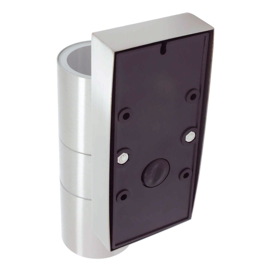 Opus Wall Up and Down Light with PIR Sensor Chrome Outdoor Garden Lights 5