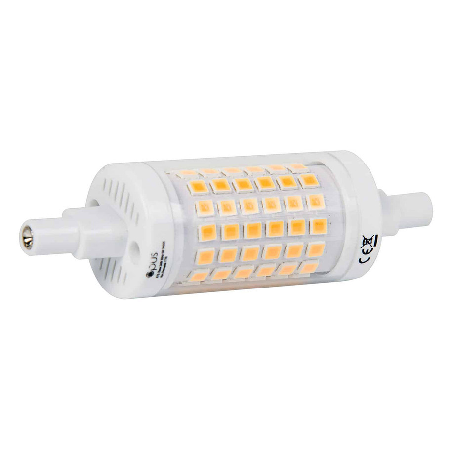 Opus Linear LED Light Bulb R7s 5W (60W Eqv) 78mm Warm White Clear 3
