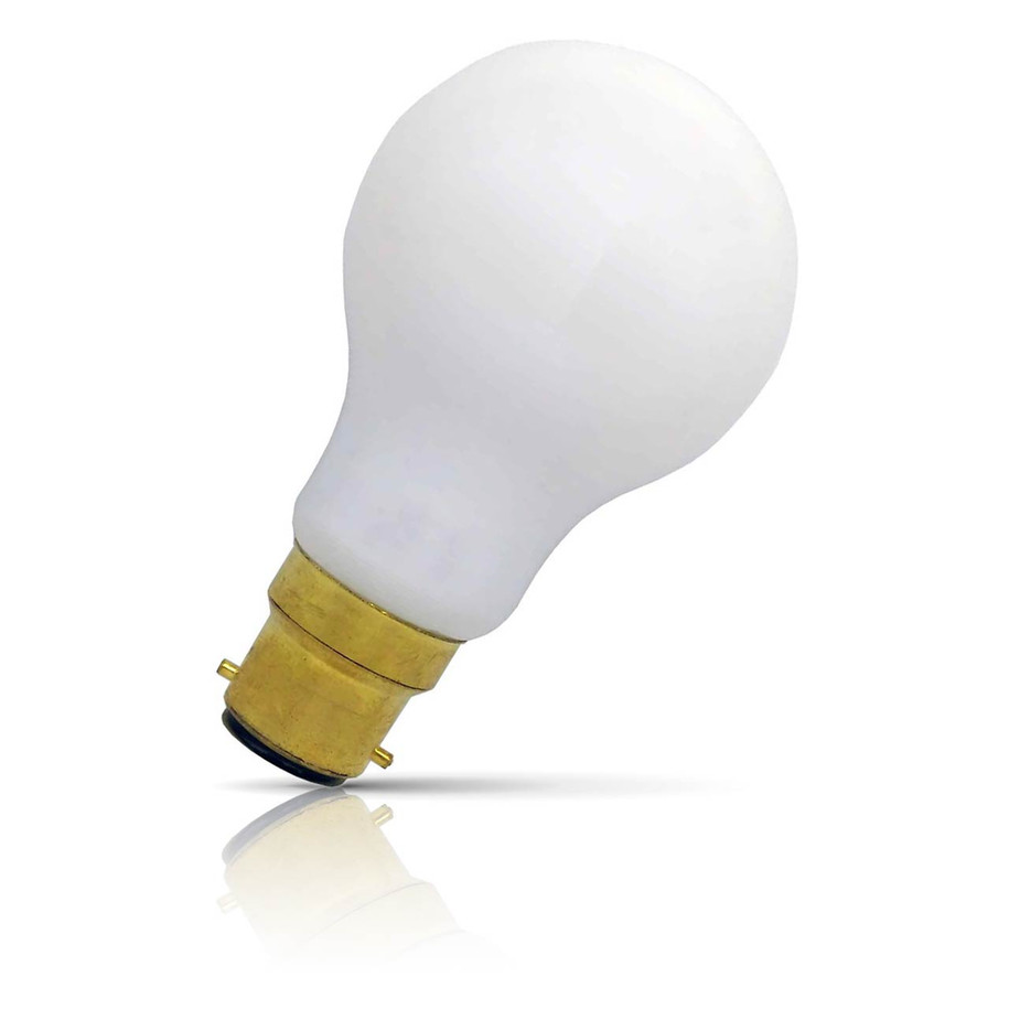 Opus GLS LED Light Bulb B22 6W (40W Eqv) Dimmable Warm White Opal Bayonet