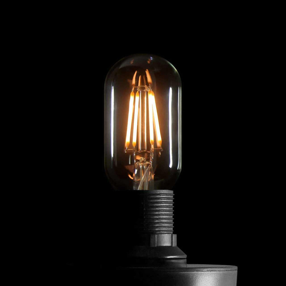 Opus Tubular LED Light Bulb B22 5W (40W Eqv) 110mm Dim Extra Warm White Clear T45 Bayonet Filament 4