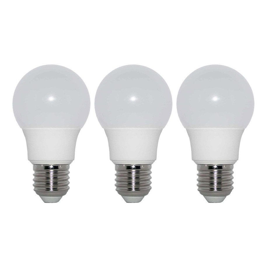 3-Pack Opus GLS LED Light Bulbs E27 6W (40W Eqv) Daylight Opal Screw