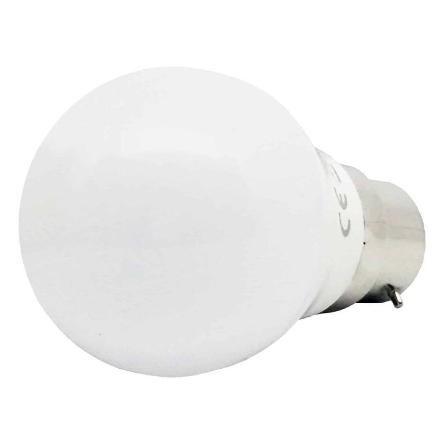 Opus Golfball LED Light Bulb B22 5.2W (40W Eqv) Dim Warm White Opal Round Bayonet Frosted 3