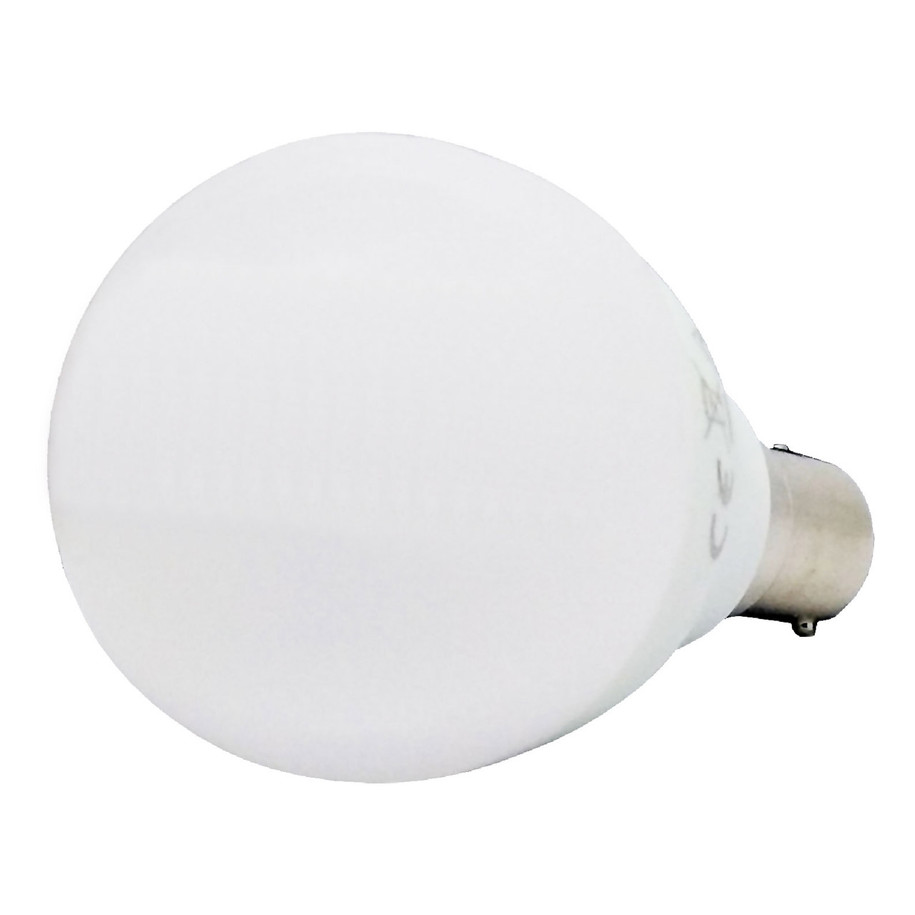 Opus Golfball LED Light Bulb B15 5.2W (40W Eqv) Dim Warm White Opal Round Small Bayonet Frosted 3