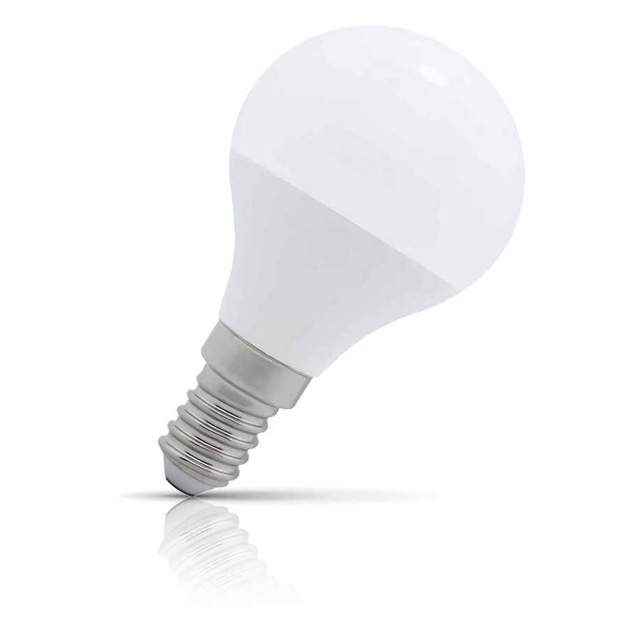 Opus Golfball LED Light Bulb E14 5.2W (40W Eqv) Dim Daylight Opal Round Small Screw Frosted