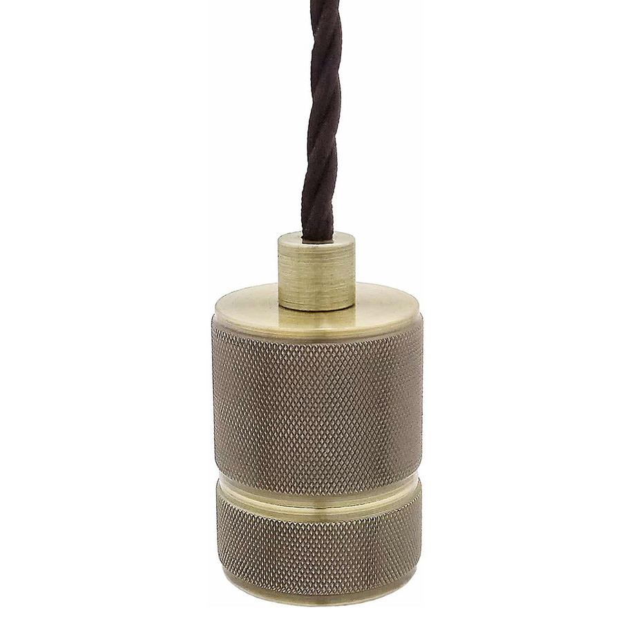 Opus Pendant Cord Set E27 Bronze 1-metre Pendant Cord Set Lights 2