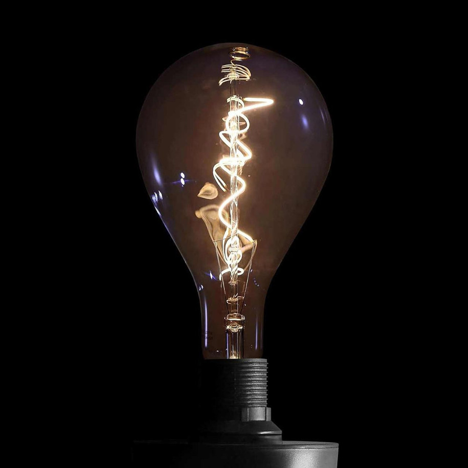 Castello Style Giant GLS LED Light Bulb E27 4W (25W Eqv) Dim Extra Warm White Clear PS160 XL Drop Loose Screw Filament Vintage Large 3