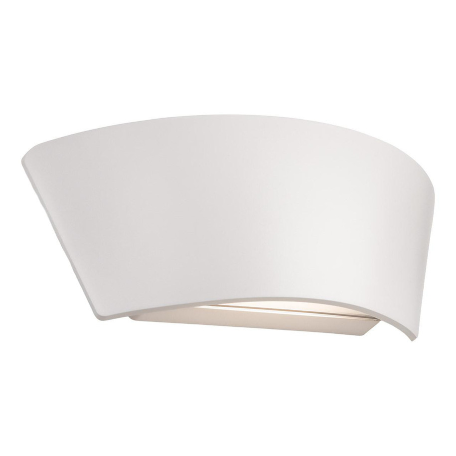 Firstlight LED Ibiza Outdoor Wall Up and Down Light Resin Warm White 3000K in White