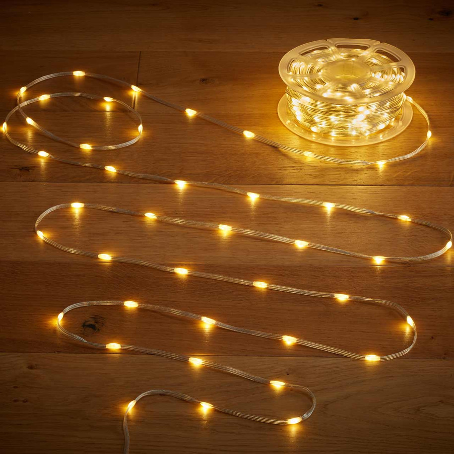Eureka TwoTone USB Rechargeable 200 LED String Lights Warm/Multi-Colour 2