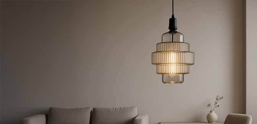 Crompton Lamps LED Globe 4.9W E27 Decorative Gear 160mm Extra Warm White Clear