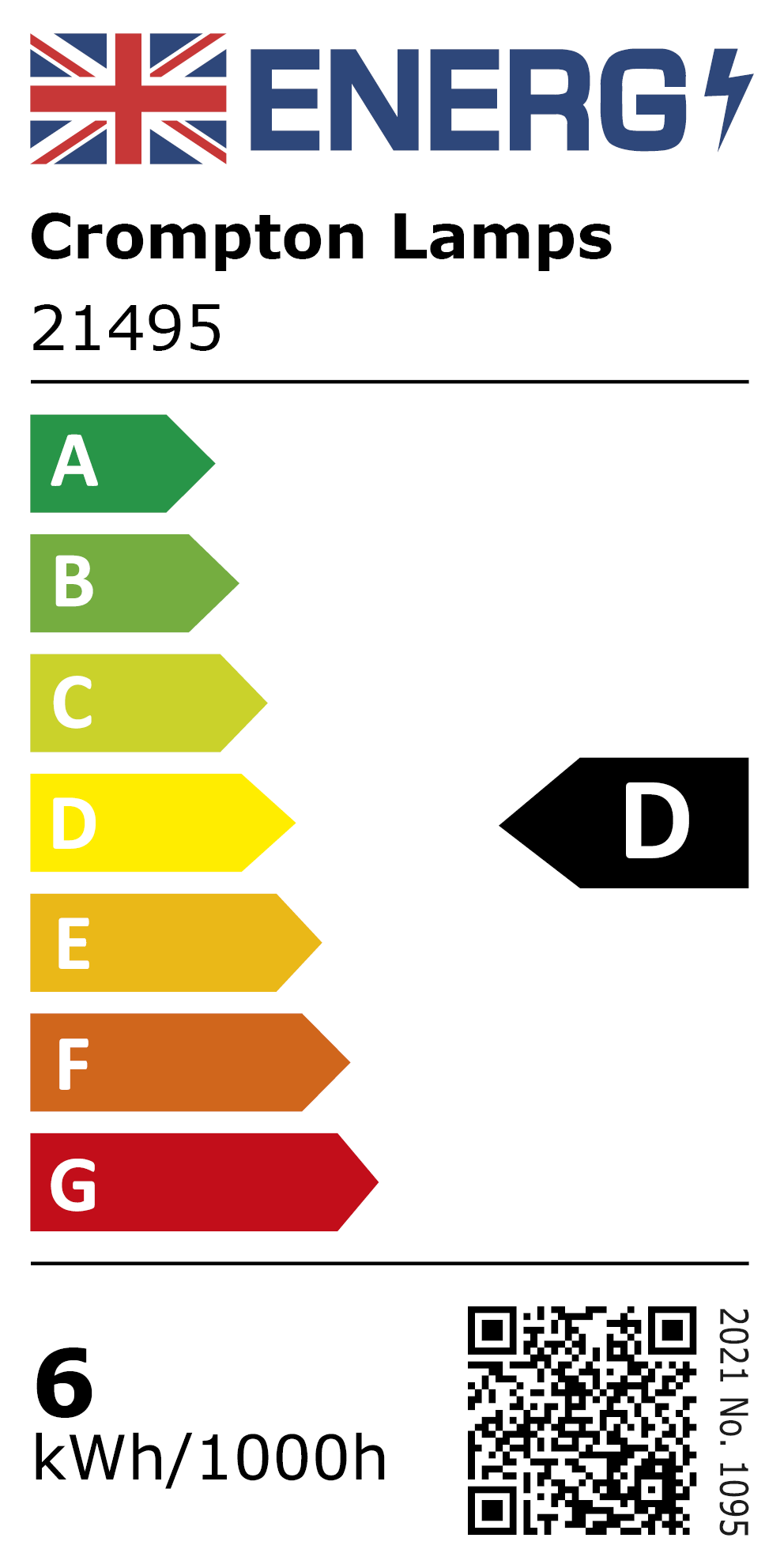Energy Rating: 21495 Energy Rating: 21495