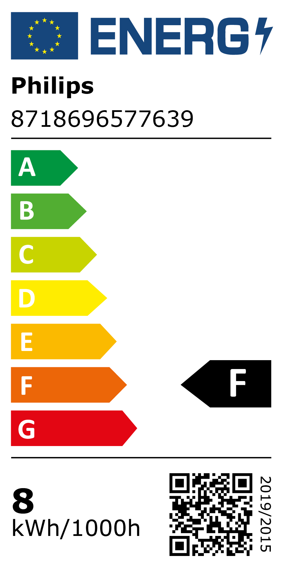 Energy Rating: 8718696577639 Energy Rating: 8718696577639
