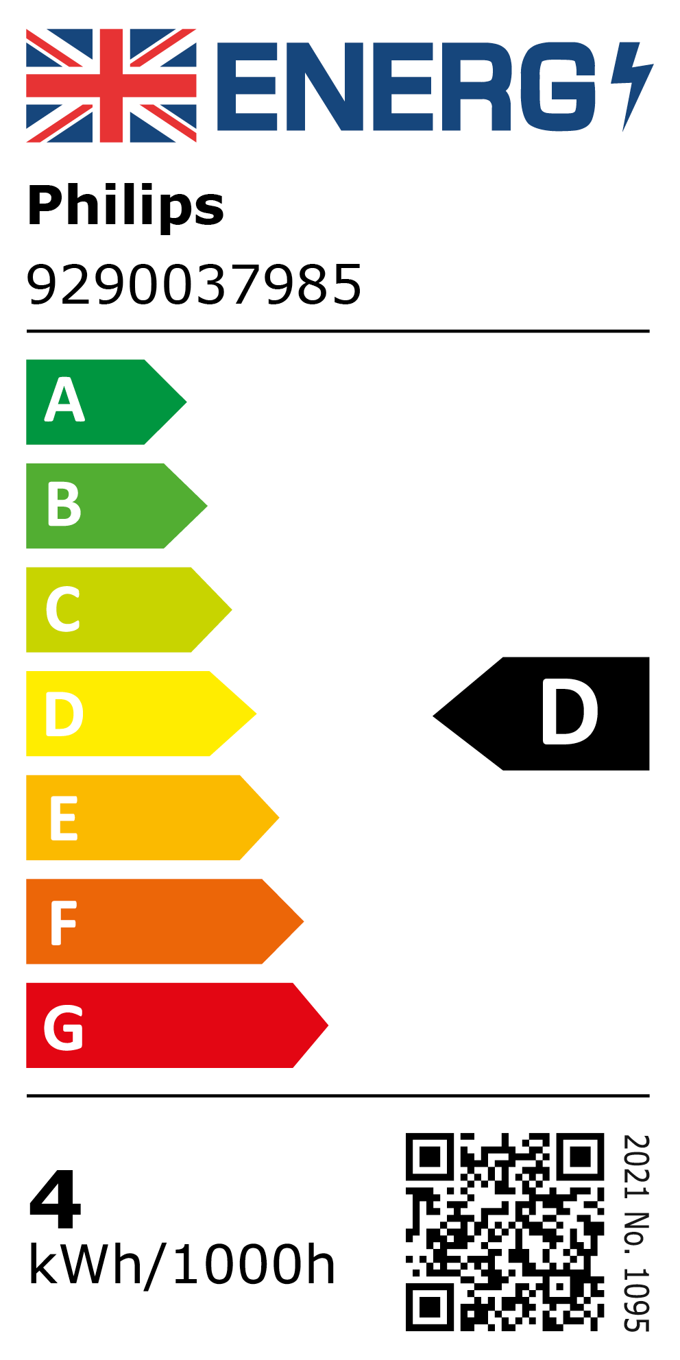 Energy Rating: 9290037985