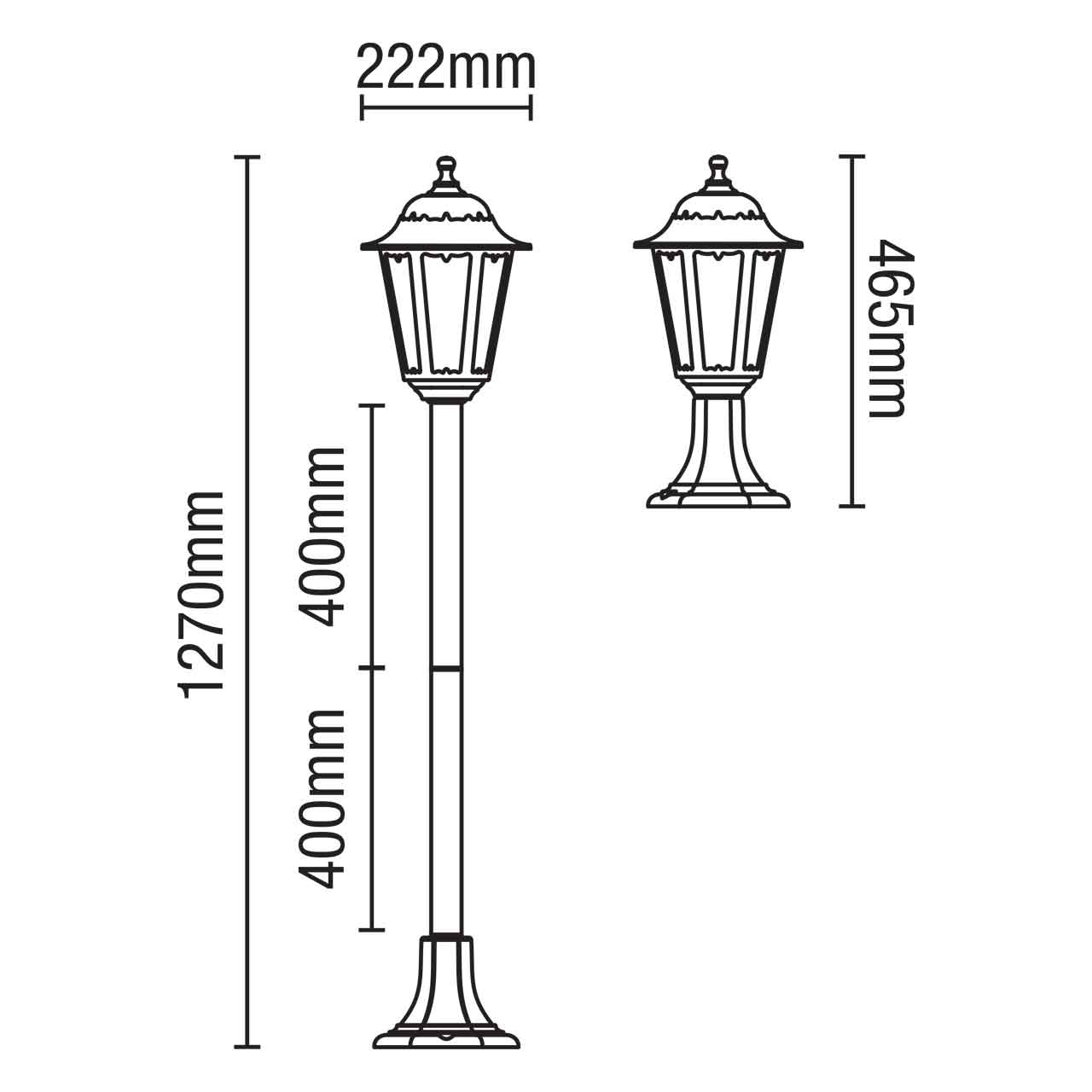 Product dimensions Product dimensions