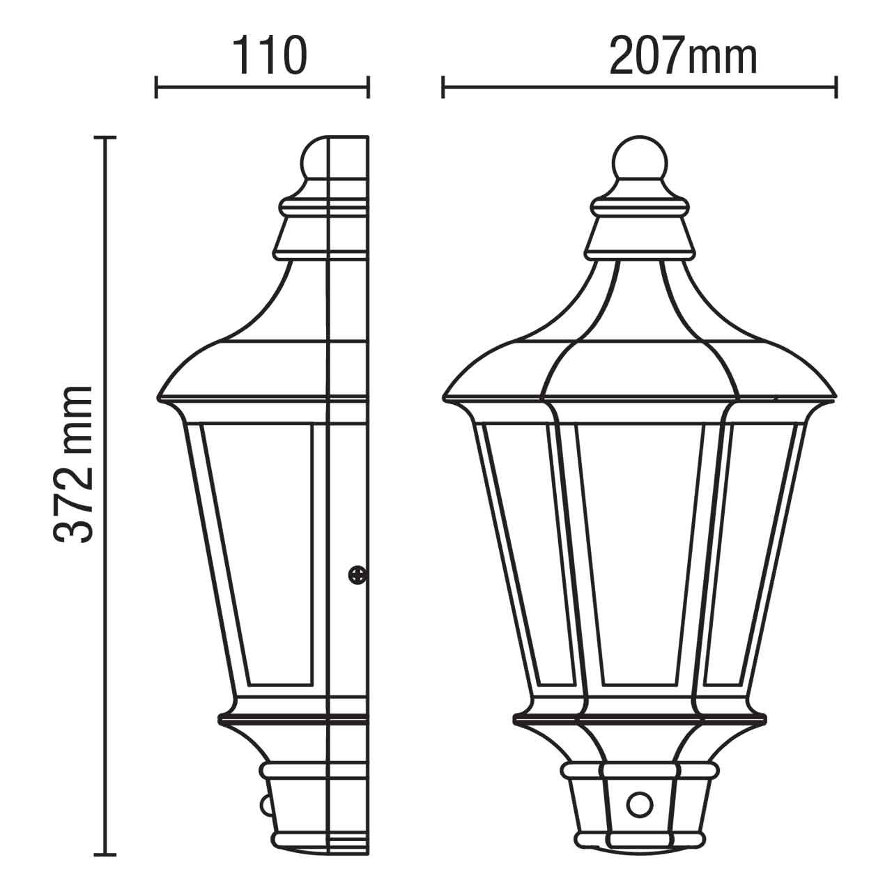 Product dimensions