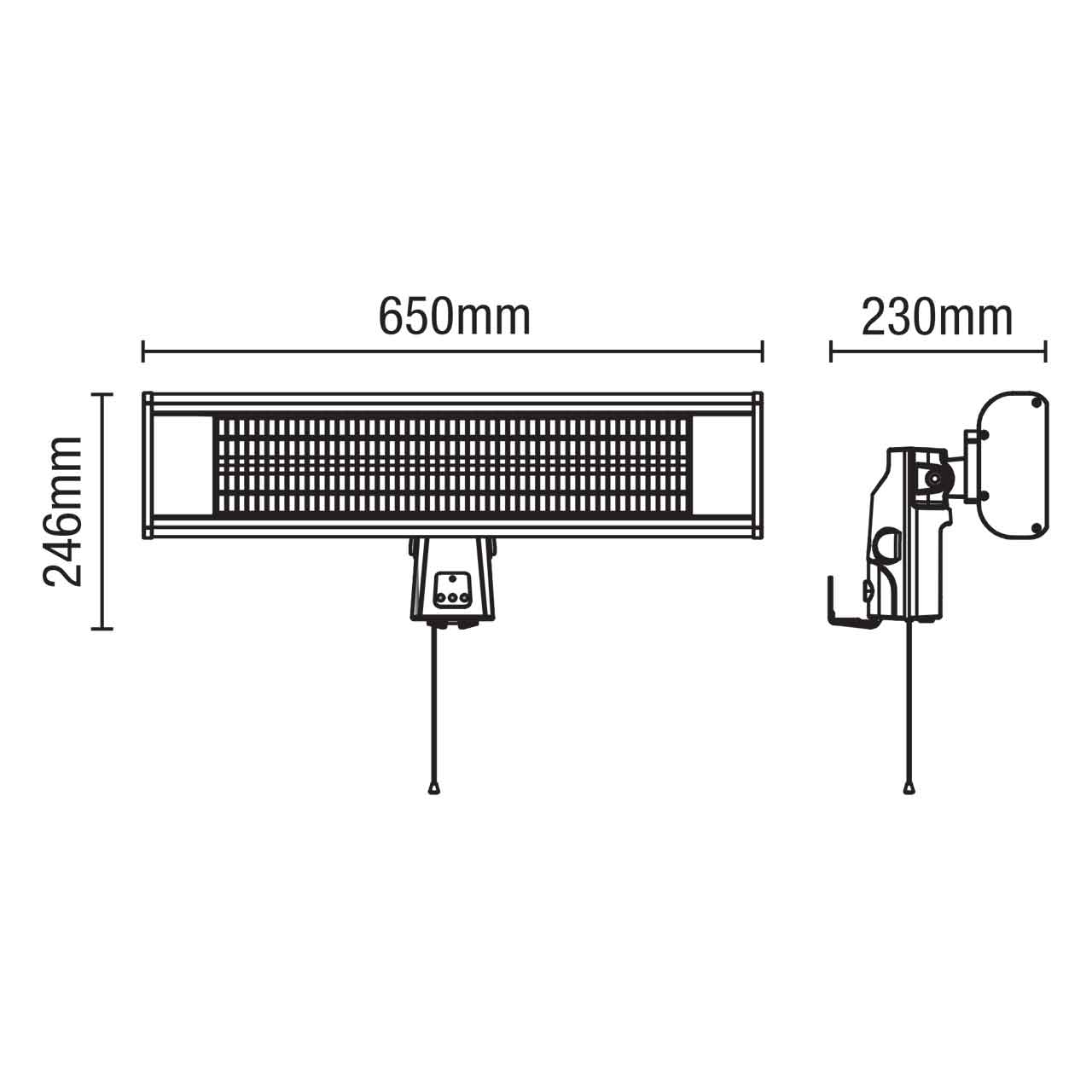 Product dimensions Product dimensions