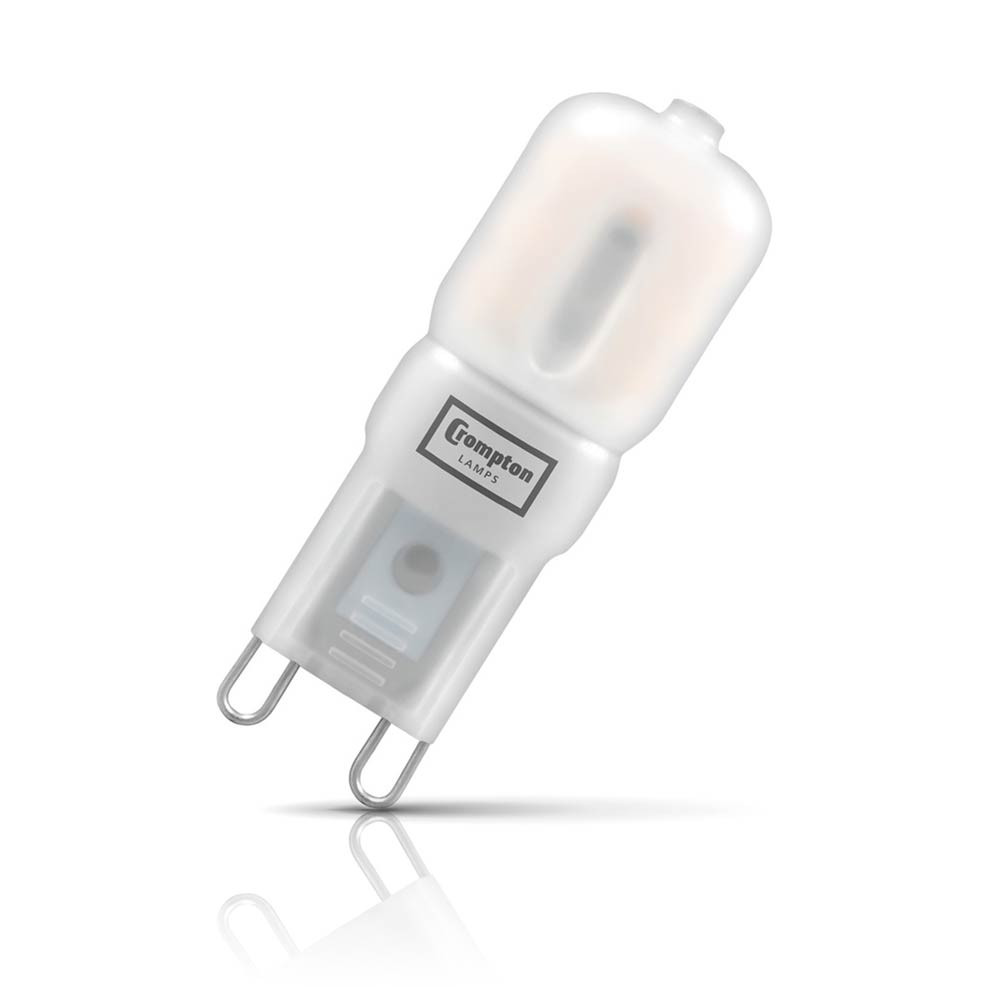 Crompton G9 Capsule LED Light Bulb 2.5W (25W Eqv) Cool White Opal