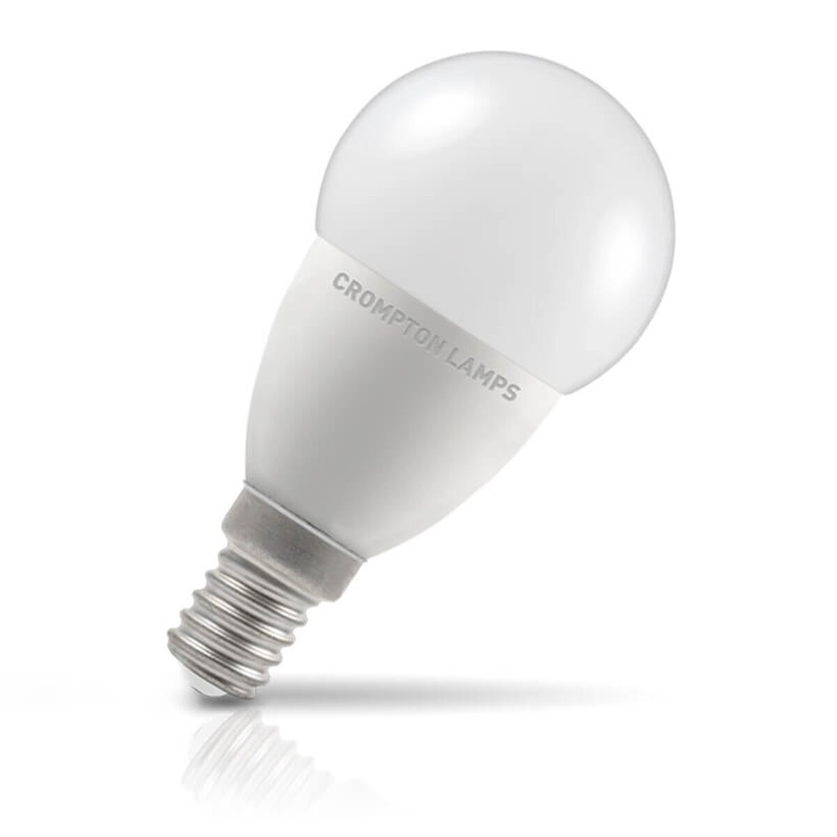 Photos - Light Bulb Crompton Golfball LED  E14 4.9W  Cool White Opal 11557 (40W Eqv)
