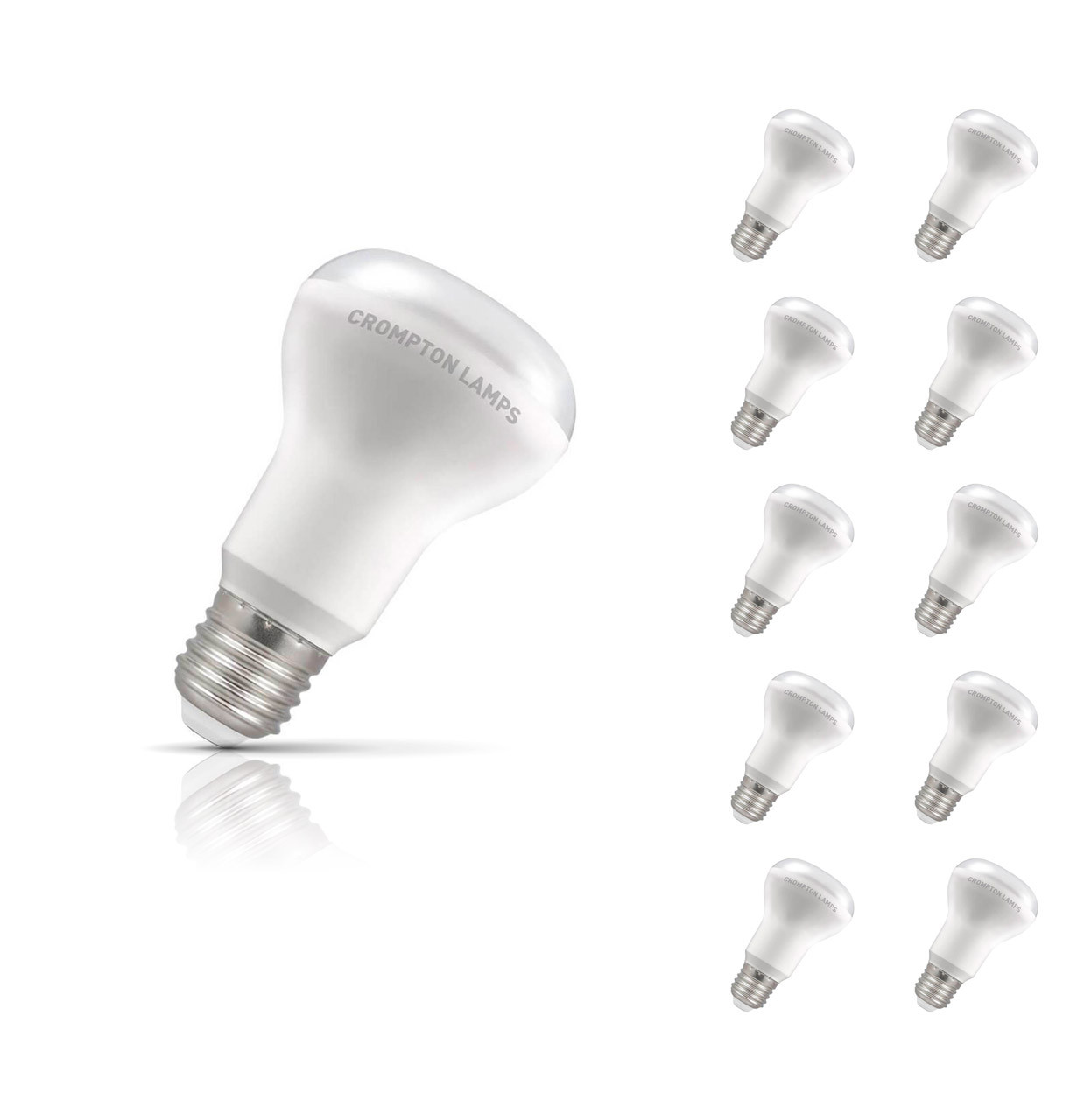 Photos - Light Bulb Crompton R64 Reflector LED  E27 8.5W  Warm White 10-Pac (85W Eqv)