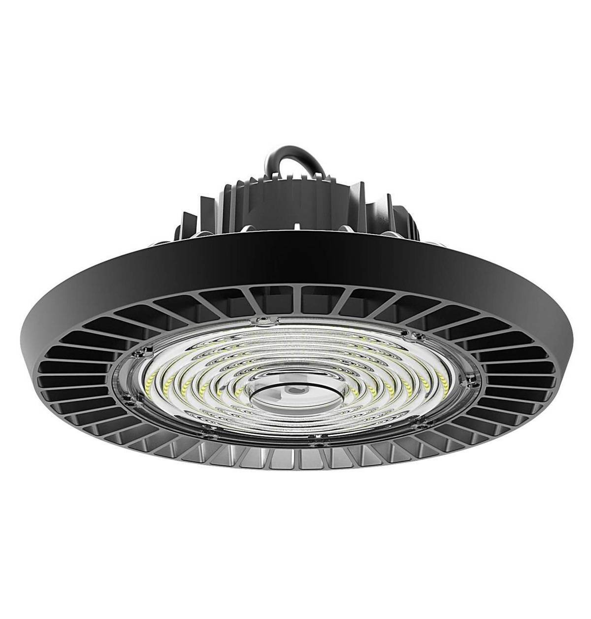 Phoebe LED High Bay Dimmable 200W Cool White IP65 Keto 90° Black IK10