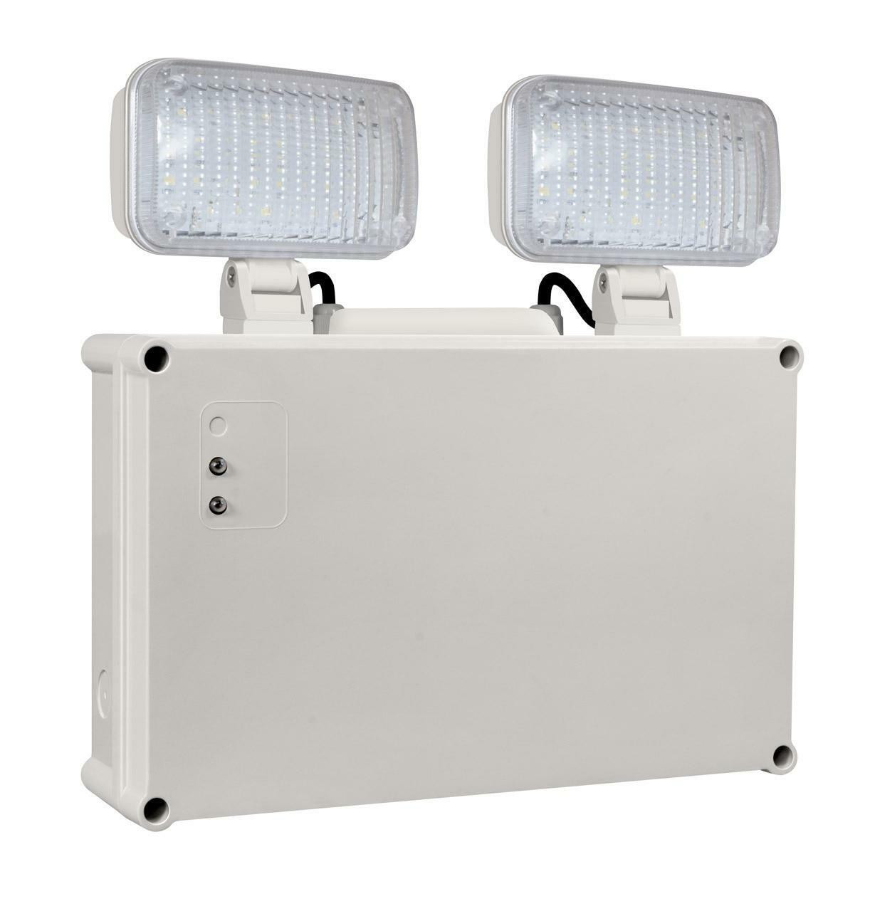 Phoebe LED Emergency Twin Spot 2.3W Daylight Krios