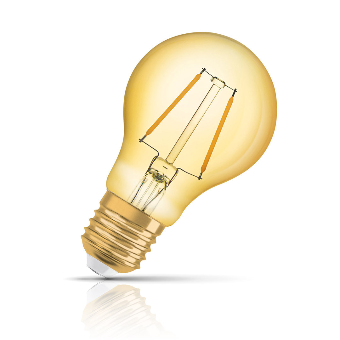 Osram GLS LED Light Bulb Filament E27 2.5W (20W Eqv) Extra Warm White