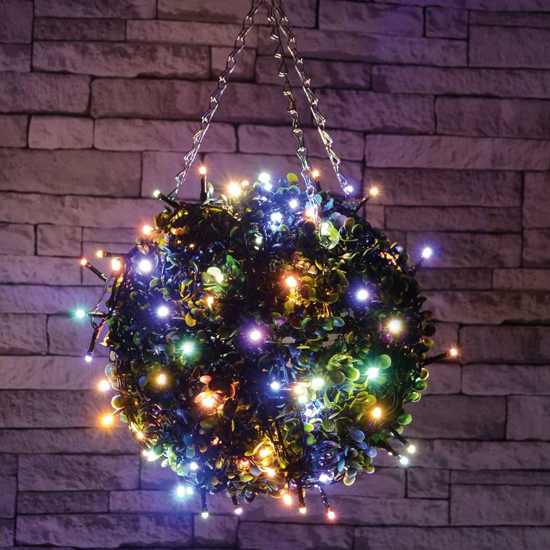 Lyyt 9.5m LED Battery Operated String Light Multi-Coloured