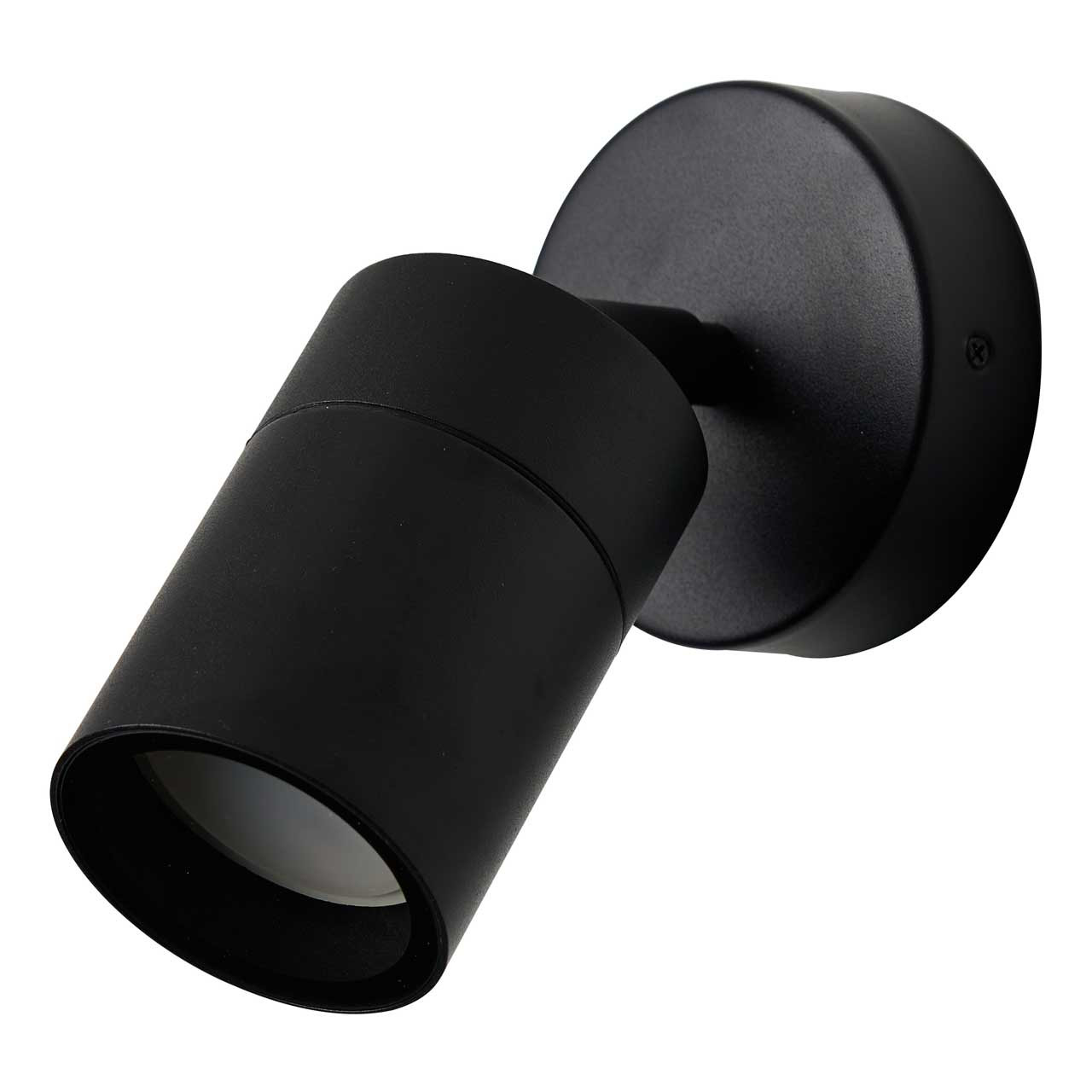 Zink LETO Adjustable Spotlight in Black Outdoor Exterior Garden Wall Lights Zink LETO Adjustable Spotlight in Black Outdoor Exterior Garden Wall Lights