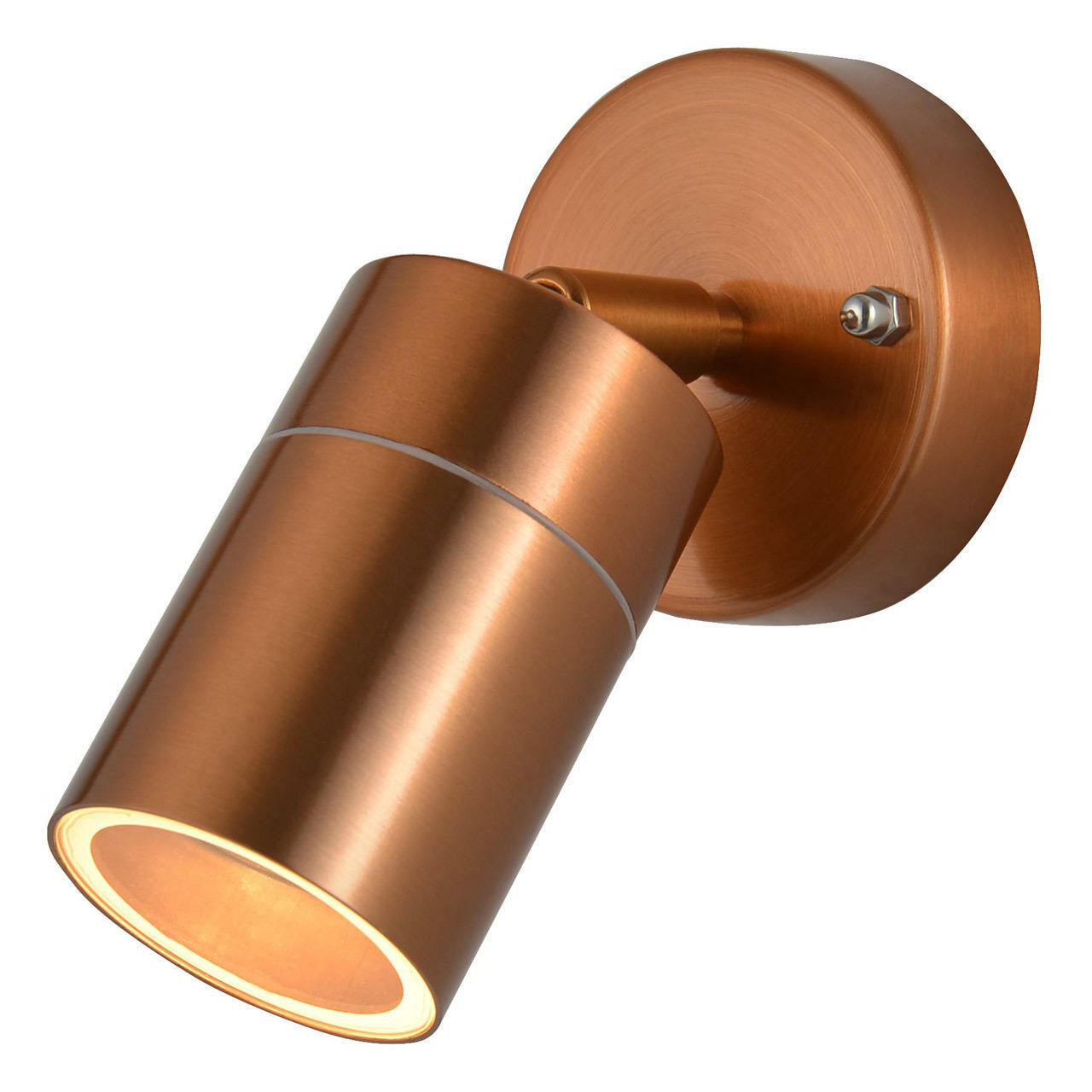 Photos - Chandelier / Lamp Zink LETO Outdoor Adjustable Spotlight Copper ZN-26536-COP