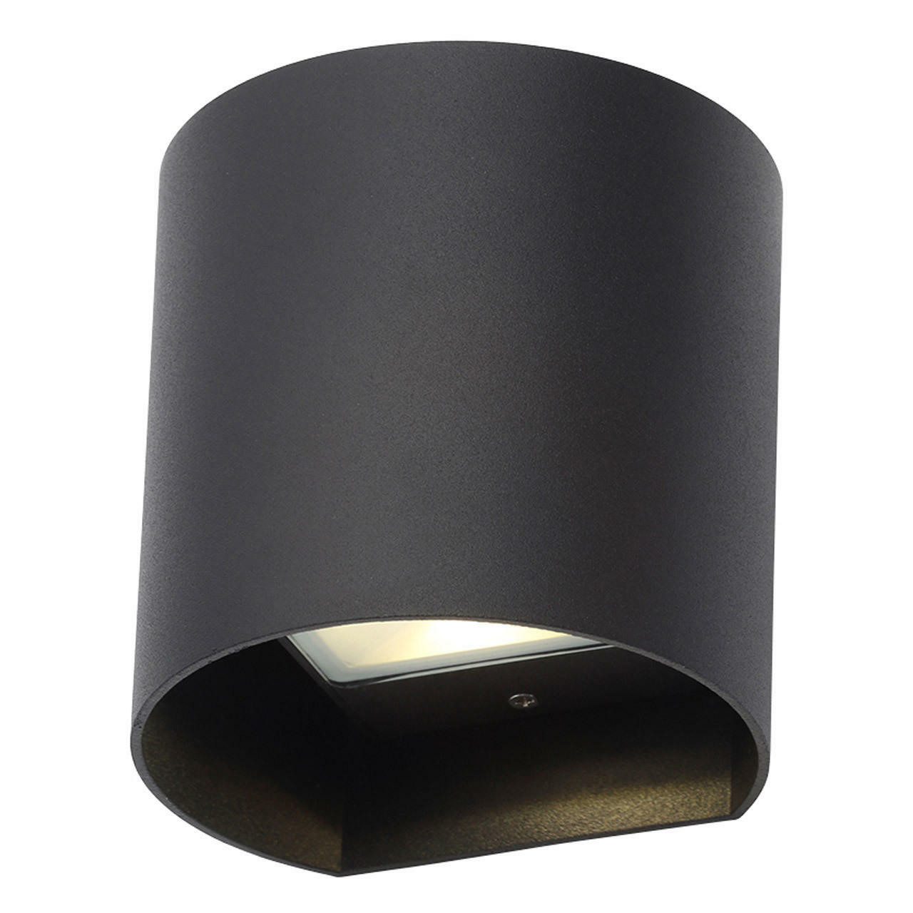 Zink MAUI 8W LED Outdoor Up and Down Wall Light Black