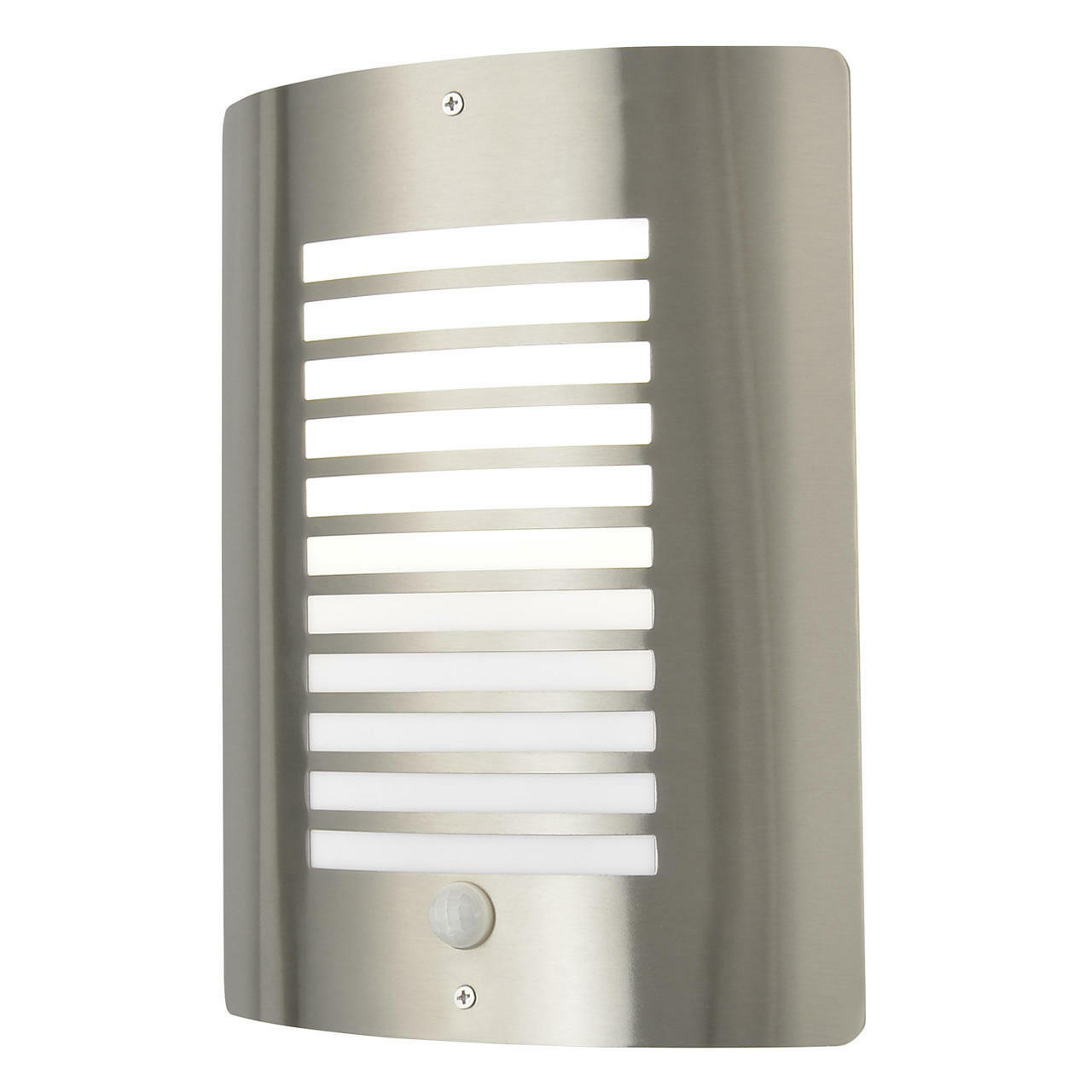 Photos - Chandelier / Lamp Zink SIGMA Outdoor Slatted Wall Lantern with PIR Stainless Steel ZN-28708