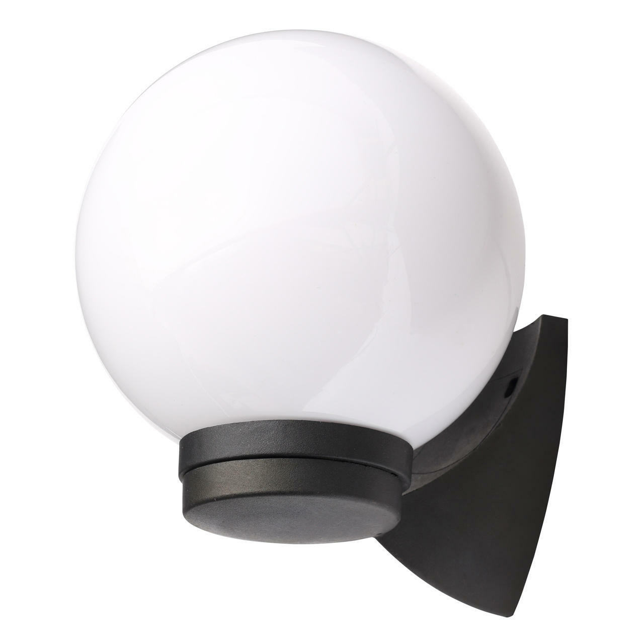 Coast York Globe Wall Lantern Black