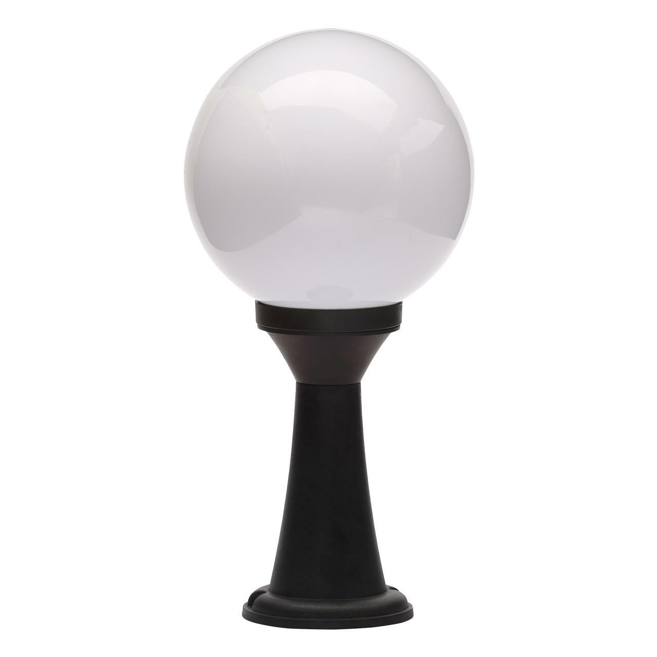 Photos - Floodlight / Street Light Coast York Globe Post Lantern Black CZ-31812-BLK 