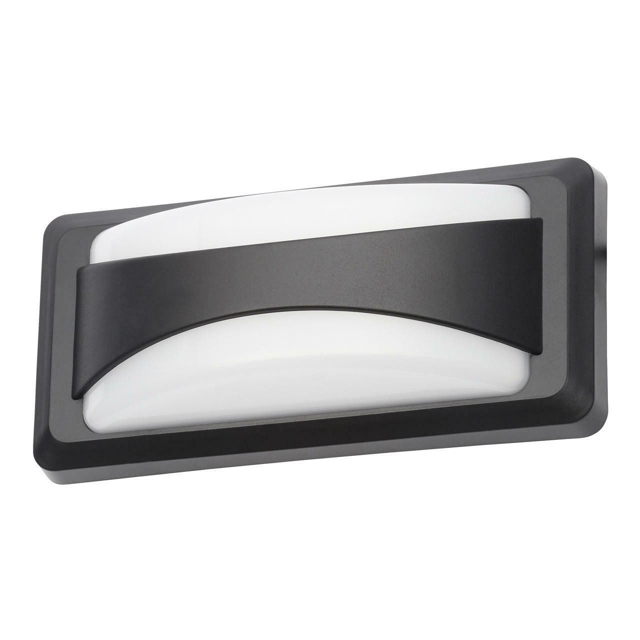 Photos - Chandelier / Lamp Coast Poole 12.5W LED Up and Down Wall Light Black CZ-31749-BLK 