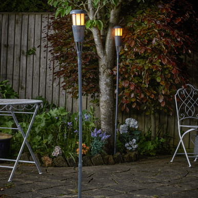 Flame solar lights aldi deals