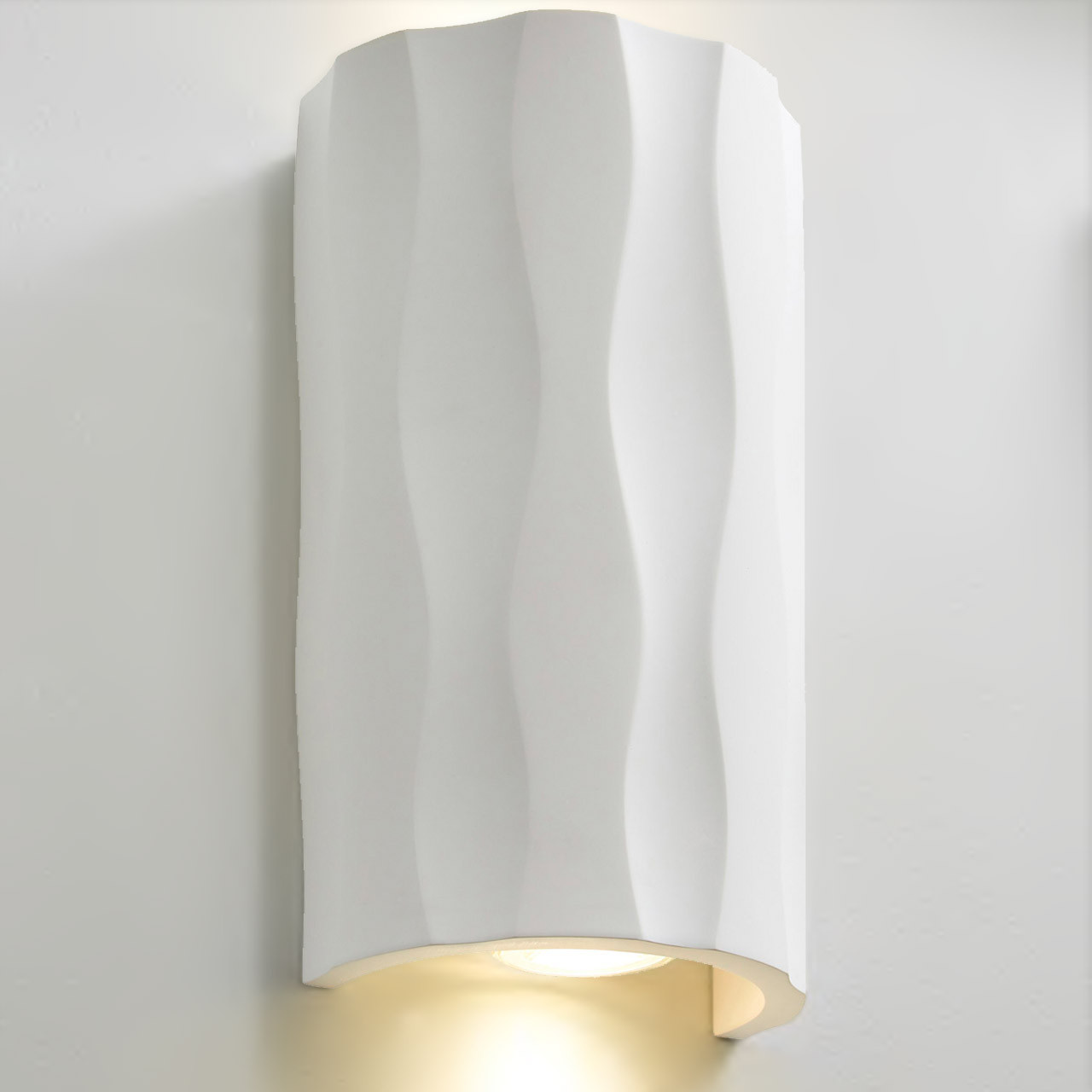 Inlight Toledo Paintable Wall Up/Down Light White