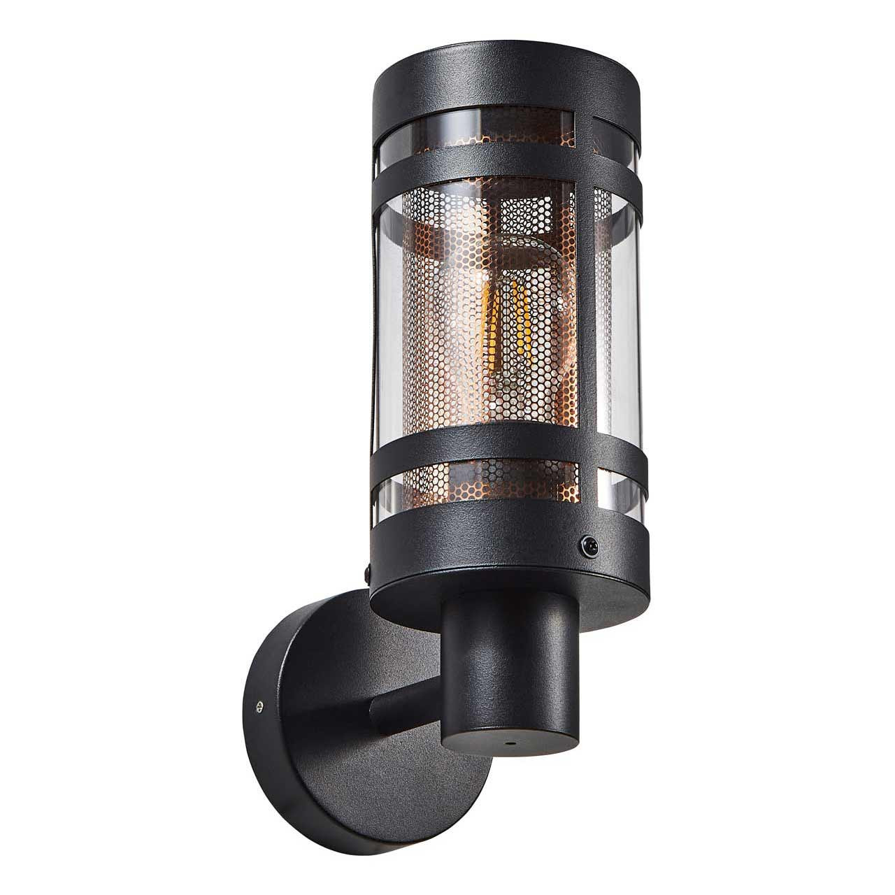 Photos - Chandelier / Lamp Zink GADA Outdoor Wall Light Black & Brass ZN-40004-BLK/BRS